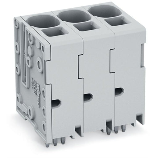 WAGO - Leiterplattenklemme 16mm² 2636-3104/010-000 Rastermaß 10mm,gr − 25 Stück