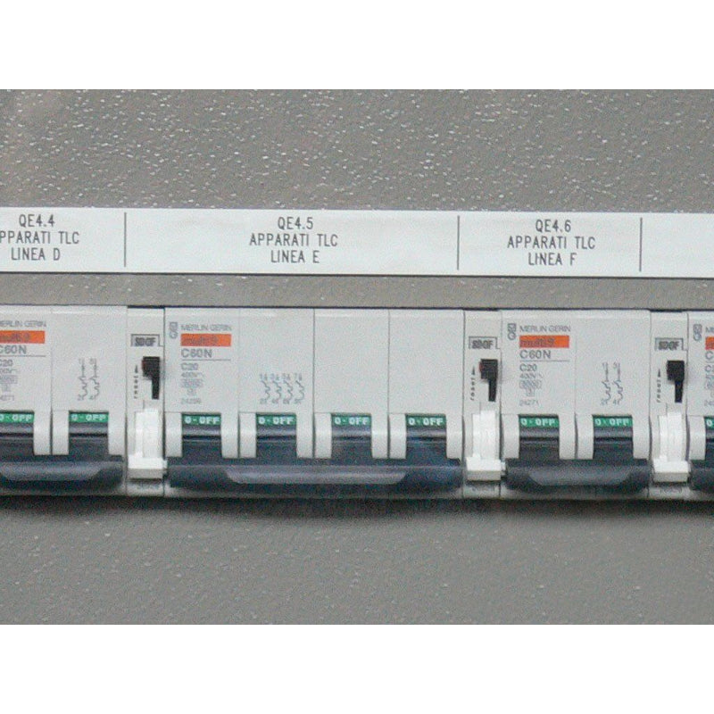Cembre - Kennzeichnungsmaterial 990753N MG-17.5-A PVC 15X3 990753N 5MM WEISS − 525 Stück