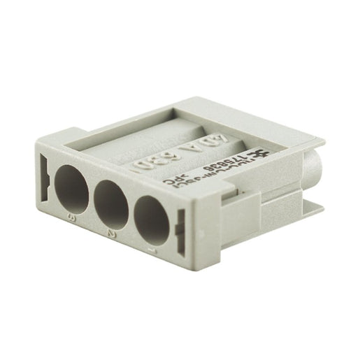 Weidmüller - Kontakteinsatz für Rechtecksteckverbinder Stiftmodul HDC CM 3 MC 3pol,630V,40A − 10 Stück