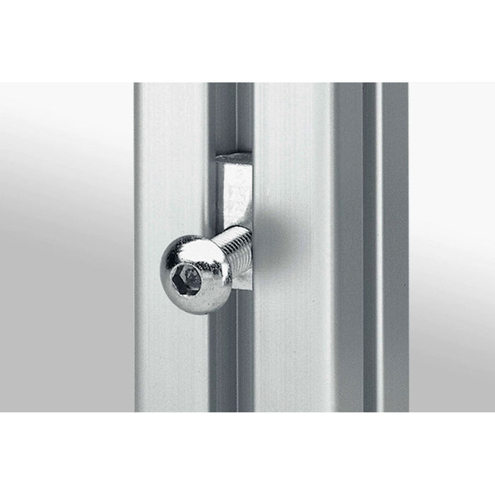 Item - Gleitmutter Nutenstein 8 0.0.026.23 verzinkt, Stahl M6  − 1 Stück
