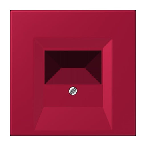 Jung - Einsatz/Abdeckung für Kommunikationstechnik Abdeckung für TAE LC 969 T 229 rouge carmin (32100)
