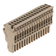 Weidmüller - Zubehör/Ersatzteile für Klemmen Stecker ZP 2.5/1AN/QV/16 Federanschl.,2.5mm² − 10 Stück