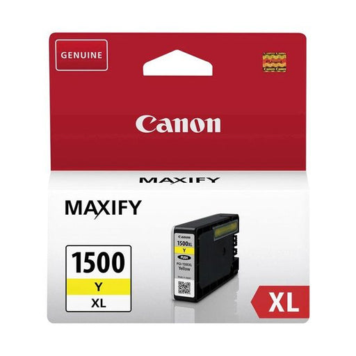 Canon - Verbrauchsmaterial für Telefax/Drucker/MFC Tintenpatrone PGI-1500Y XL gelb