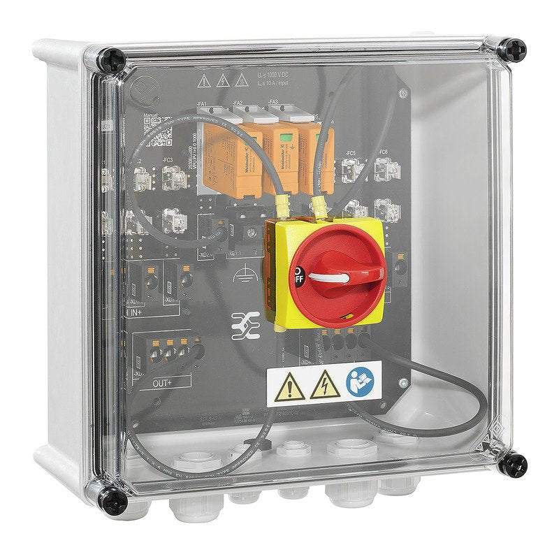 Weidmüller - Photovoltaik-DC-Stringbox Generatoranschlusskasten PVN1M1I3S#2683050000 1000 V, 1 MPP, 3 Ein