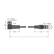Turck - Konfektioniertes Sensor-Aktor-Kabel Verbindungsleitung WKS4T-2-RSS4T/TEL PVC − 1 Stück