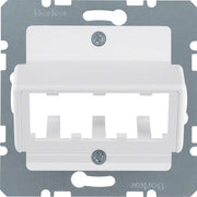 Berker - Einsatz/Abdeckung für Kommunikationstechnik Zentralplatte pws 14271909 f.3 MINI-COM-Module