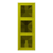 Jung - Abdeckrahmen Rahmen 3-fach LC 983 249 vert olive vif