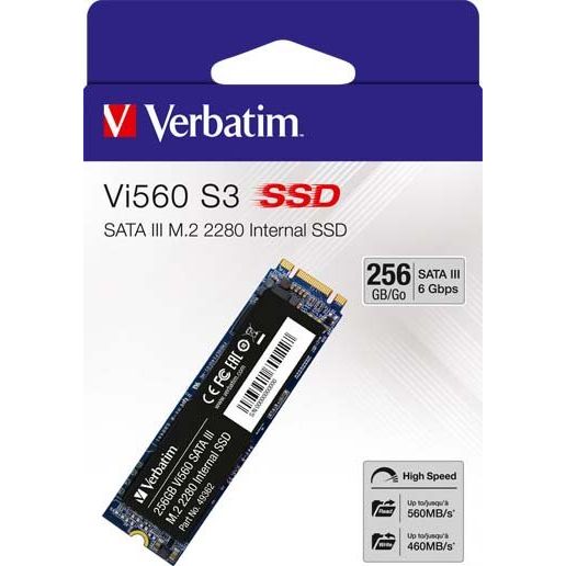 Verbatim - Speichermedium digital SSD 256GB SATA-III 49362 M.2 2280