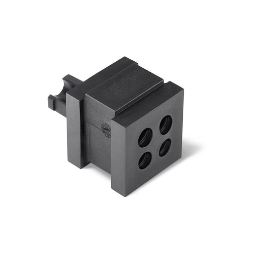 HellermannTyton - Kabelführung für Gehäuse/Schränke Vierfachtülle VP-S_4/4-5 VarioPlate 4-5 mm − 20 Stück