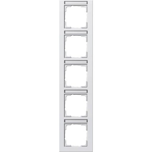Gira - Abdeckrahmen 5f. rws 111529 senkrecht,bruchsi