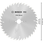 Bosch - Kreissägeblatt PRO Wood Kreissägeblatt, 2608640443 254 x 2,8 x 30 mm