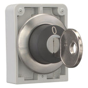Eaton - Frontelement für Wahlschalter Schlüsseltaste Flat Front M30I-FWRS-MS6 rastend 2 Stellungen