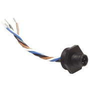Leuze - Rundsteckverbinder, Einbau (mit Leitung) Einbaustecker AC-PLP-8