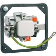 Peha - Installationsschalter Druckschaltereinsatz alu D 326 ES WE 10A 250V