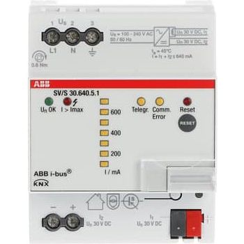 ABB Stotz S&J - Bussystem-Spannungsversorgung Spannungsversorgung SV/S30.640.5.1 mit Drossel 640mA