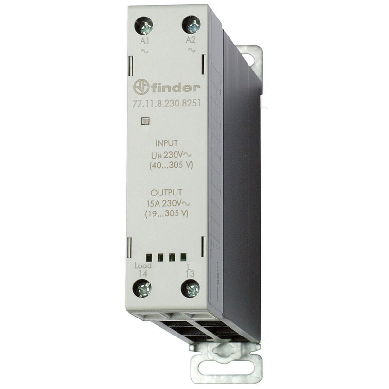 Finder - Halbleiterrelais Lastrelais 15A 77.11.8.230.8251 40-305V AC