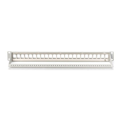 DIGITUS - Patchpanel Kupfer Modular Patch Panel gesch. DN-91410 24Port,Blank,1HE,gr