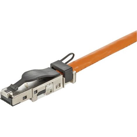 Gira - Einsatz/Abdeckung für Kommunikationstechnik Stecker MJRJ45 Cat 6A 574600
