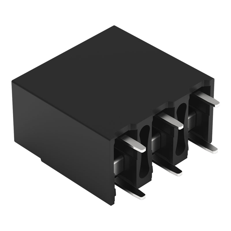 WAGO - Leiterplattenklemme THR-Leiterplattenklemme 20863103300000997605 Drücker,1,5mm²,sw − 1645 Stück