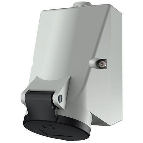 Mennekes - CEE-Steckdose (IEC 60309) Wanddose TwinCONTACT 1757 16A,5p,7h,500V,IP44