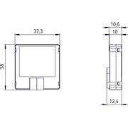 Theben - Bussystem-Binäreingang KNX-Tasterschnittstelle TA 4.1 KNX Binäreingang 4-fach