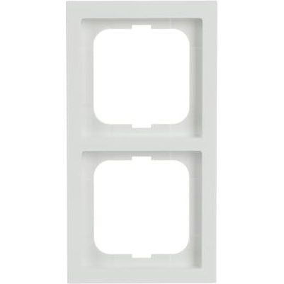 Busch-Jaeger - Abdeckrahmen Rahmen 2-fach 1722-184K studioweiß, f.linear − 1 Stück by Busch-Jaeger
