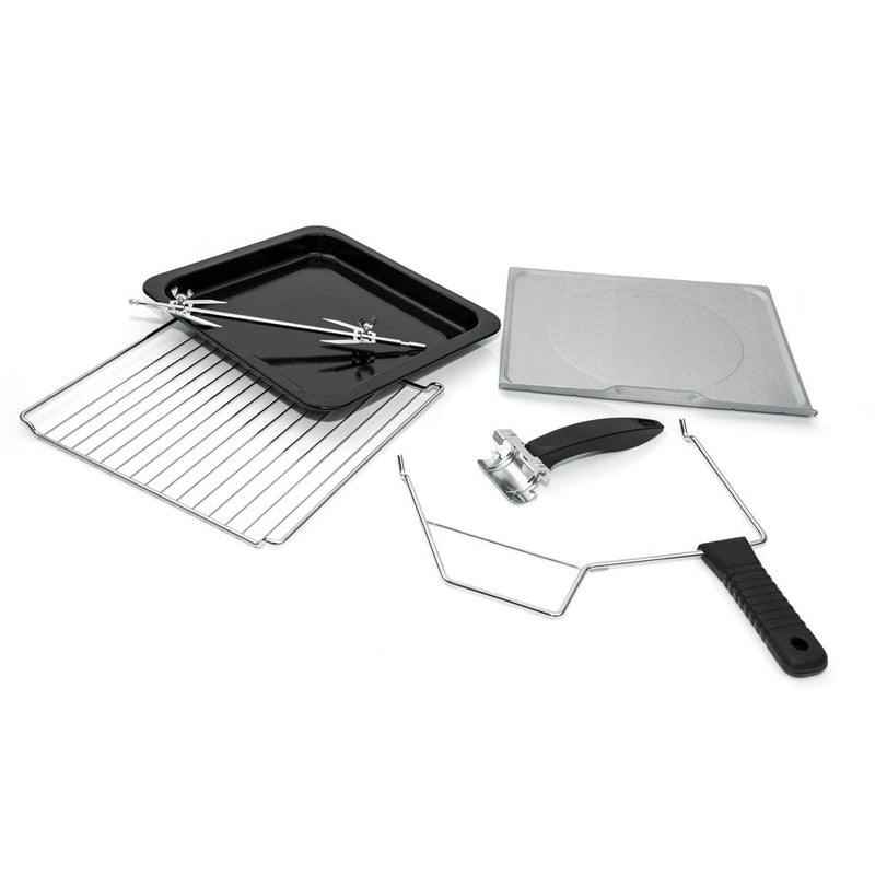 Rommelsbacher - Tischbackofen/Backgrill Kleinbackofen BGE 1580/E eds/sw 30l 1580W Umluft+Dre