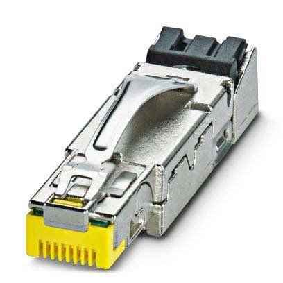 Phoenix Contact - Rechtecksteckverbinder, Set (Industriesteckverbinder) RJ45-Steckverbinder 1149846