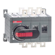 ABB Stotz S&J - Lasttrennschalter Lastumschalter OT160E03CP 0A m. Griff u. Welle