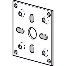 Somfy - Zubehör/Ersatzteile für Tor-/Rollladenantriebe NHK-Kompakt-Noppenlag. 9708549 100x100 − 1 Stück