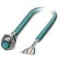Phoenix Contact - Patchkabel Kupfer Industrie Netzwerkkabel VS-M12FSBP-O#1412820