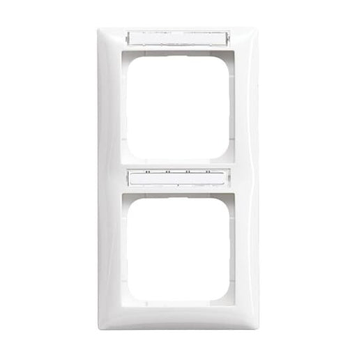 Busch-Jaeger - Abdeckrahmen Rahmen 2-fach 1722 NS-914 alpinweiß − 1 Stück by Busch-Jaeger
