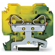WAGO - Schutzleiter-Reihenklemme Schutzleiterklemme 283-107 0,2-16mmq gn/gelb