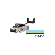 Metz Connect - Modularer Steckverbinder E-DAT Industry RJ45 Field 1401405012-DNV sw Cat.6 ClassEA DNV − 10 Stück