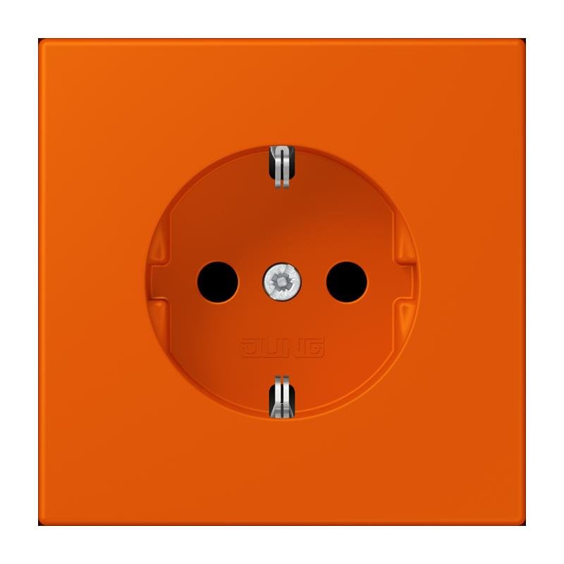 Jung - Steckdose SCHUKO Steckdose LC 1520 KI 260 orange vif (4320S)