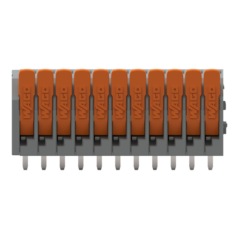 WAGO - Leiterplattenklemme 2601-3111 1,5mm²,gr − 50 Stück
