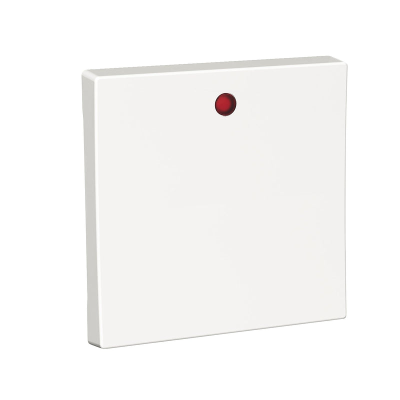 Elso - Abdeckung/Bedienelement für Installationsschalterprogramme Wippe mit Linse rot WDE002026 für Exxact weiss