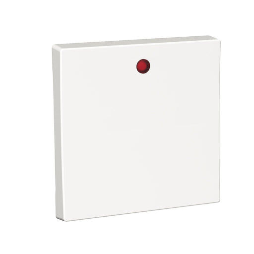 Elso - Abdeckung/Bedienelement für Installationsschalterprogramme Wippe mit Linse rot WDE002026 für Exxact weiss