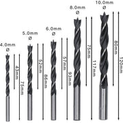 Bosch - Bohrer-Set PRO Wood Holzspiralbohrer 2607010527 Set. 5-tlg