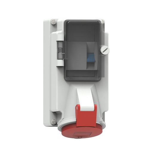 Bals Elektrotech - CEE-Steckdose abschaltbar, abgesichert (IEC 60309) Wandsteckdose abgesichert 15105 16A 5p 400V 6h IP44