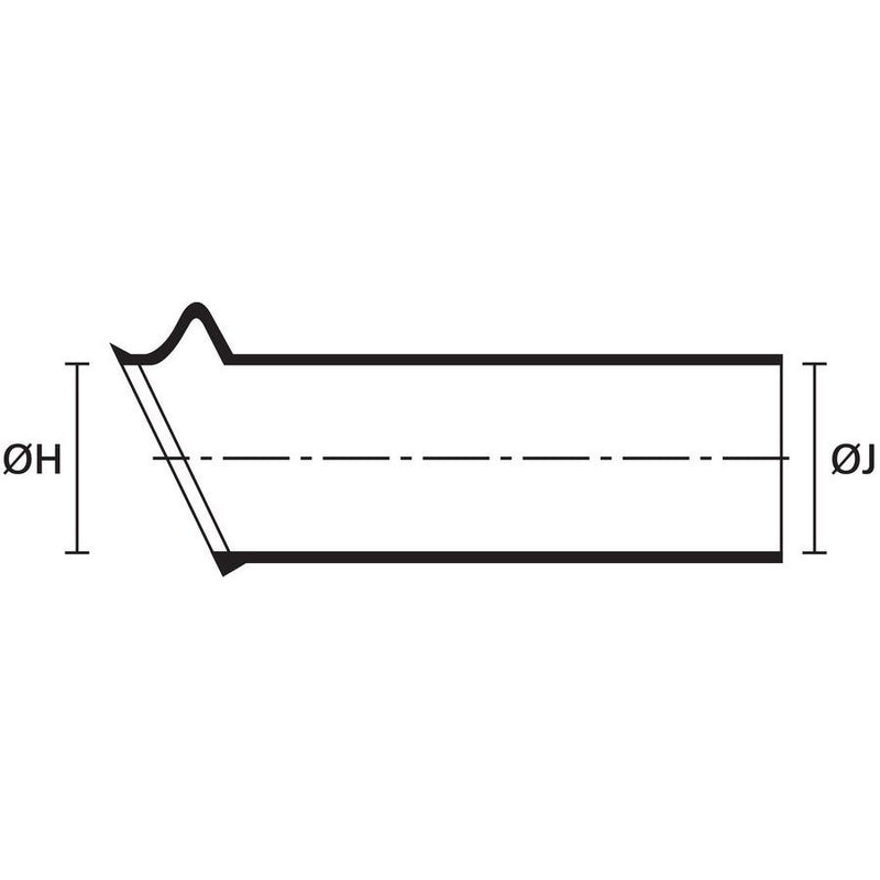HellermannTyton - Aufteilkappe Warmschrumpfformteil 1127-1-G-PO-X-BK schwarz