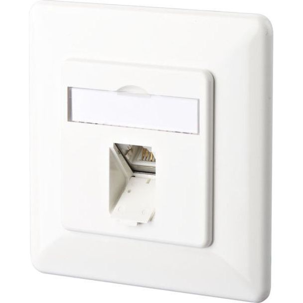 Metz Connect - Kommunikationsanschlussdose Kupfer Anschlussdose C6A UP TN EDATC6A-1UP-rws 1xRJ45,UP,rws − 1 Stück