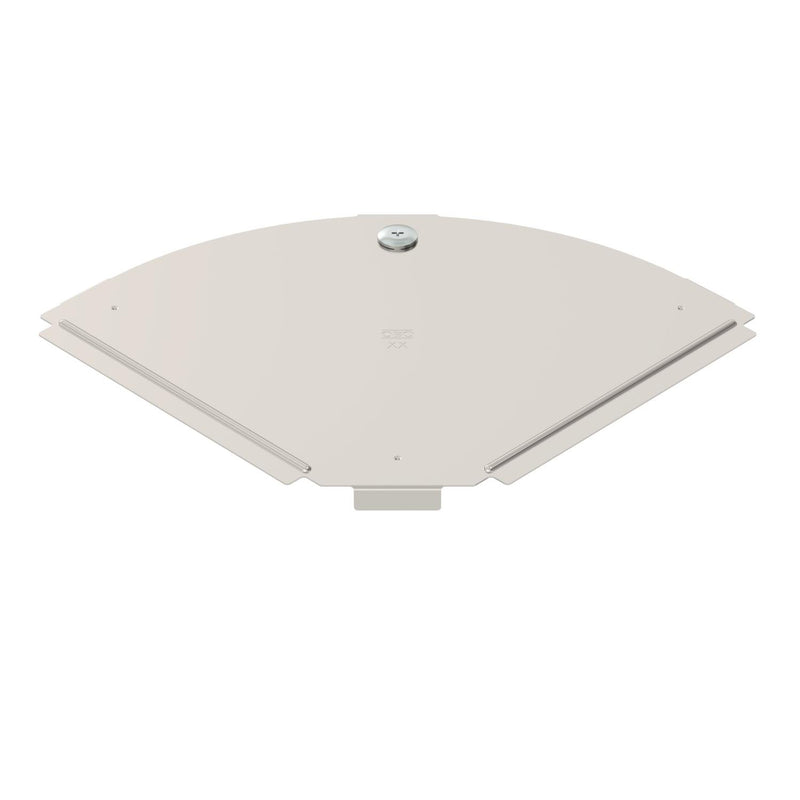 OBO Bettermann - Deckel Bogen für Kabeltragsystem Deckel für 90Grad-Bogen RBD 90 200 A4 B200mm, rostfrei