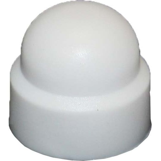 Dresselhaus - Schraubenkappe Sechskant-Schutzkappen 2113/680/75 12x19 RAL 9010 Reinweiß − 50 Stück