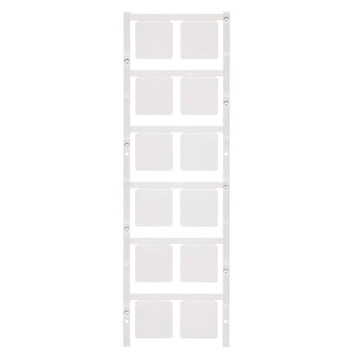 Weidmüller - Kennzeichnungsmaterial Gerätemarkierer SM 27/27 Neutral WS − 60 Stück