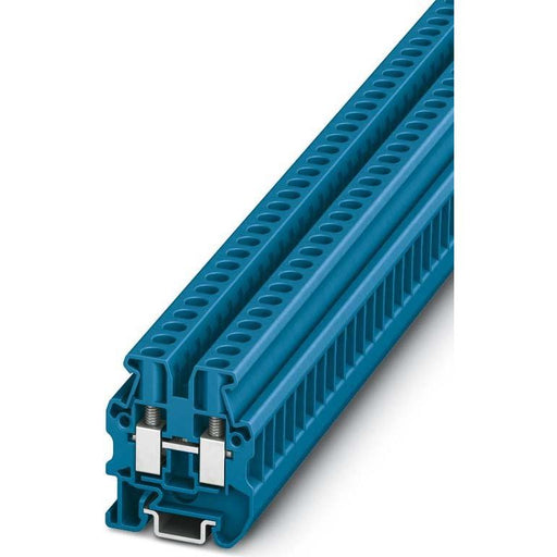 Phoenix Contact - Durchgangs-Reihenklemme Mini-Durchgangsklemme MUT 4 BU 0,2-6qmm, AWG 24-10 − 50 Stück