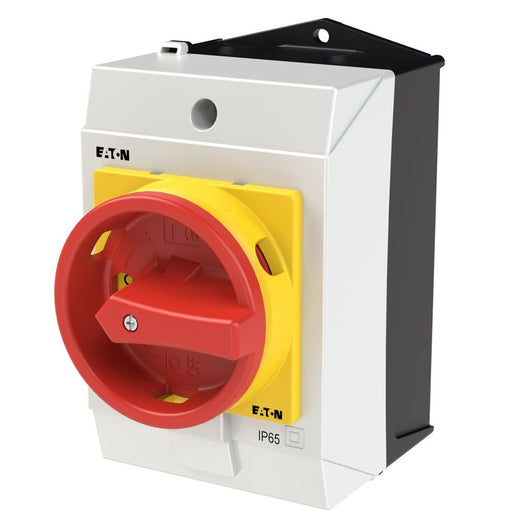 Eaton - Lasttrennschalter Hauptschalter 4polig 20A T0-2-8324/I1/SVB Aufbau Not-Aus