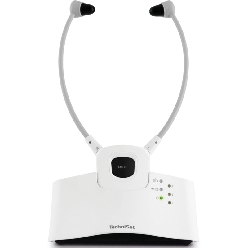 TechniSat - Kopfhörer Kopfhörerset STEREOMANISI3 Set ws inkl. Basisstation