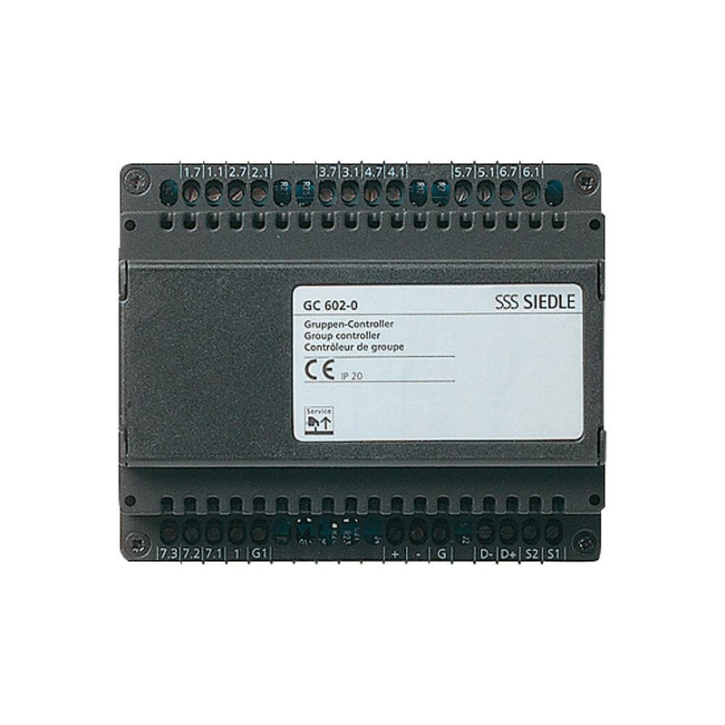 Siedle&Söhne - Zusatzgerät für Türkommunikation Gruppen-Controller GC 612-0 im Schalttafelgeh