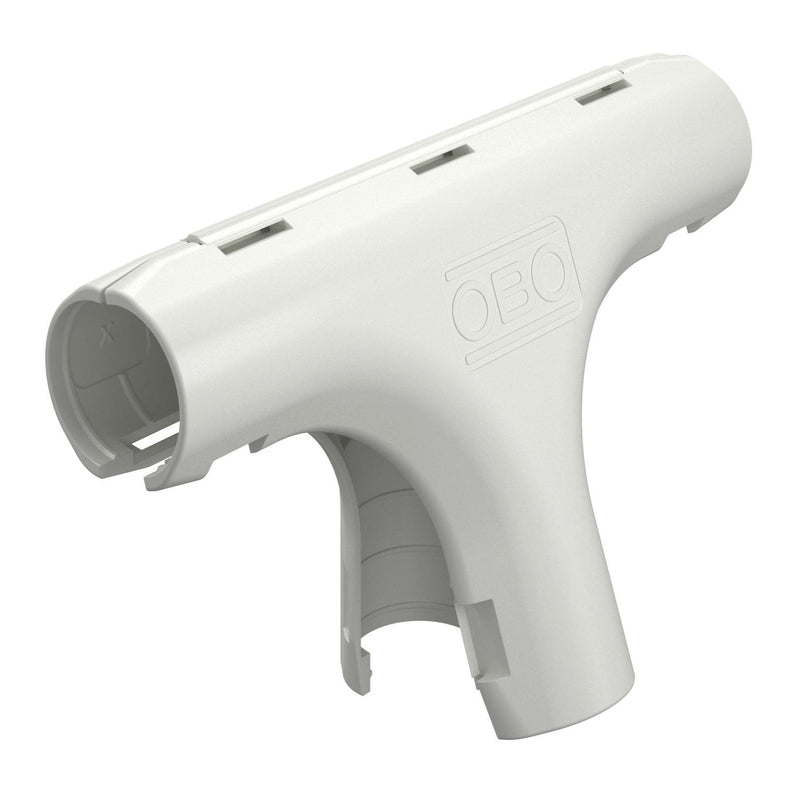 OBO Bettermann - T-Stück/Kreuzstück für Installationsrohr Quick-Pipe-T-Stück 3000 TMS M16 RW − 10 Stück